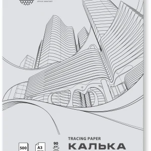Калька Cactus CS-TR90-A3500 A3/90г/м2/500л. универсальная