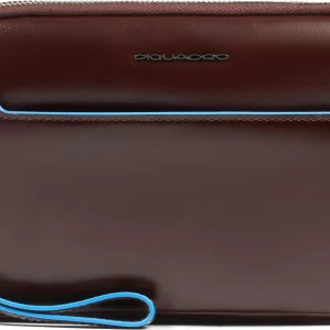 Клатч Piquadro Blue Square AC6901B2R/MO красное дерево натур.кожа