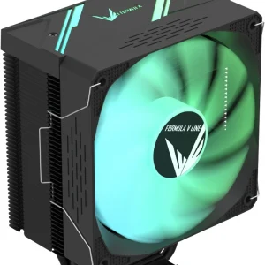 Устройство охлаждения(кулер) Formula Ice Burg ARGB Soc-AM5/AM4/1200/1700/1851 черный 4-pin 17-34dB Al+Cu 170W 552gr Ret (ICE BURG ARPW 4P BK)