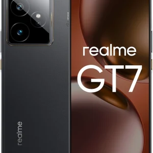 Смартфон Realme RMX5061 GT 7 256Gb 12Gb черный моноблок 3G 4G 6.78" 1264x2780 Android 15 50Mpix 802.11 a/b/g/n/ac/ax/be NFC GPS GSM900/1800 GSM1900