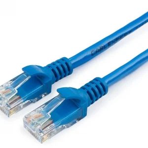 Патч-корд Premier PP10-5M/B 1Гбит/с UTP 4 пары cat.5E 0.02мм Cu molded 5м синий RJ-45 (m)-RJ-45 (m)