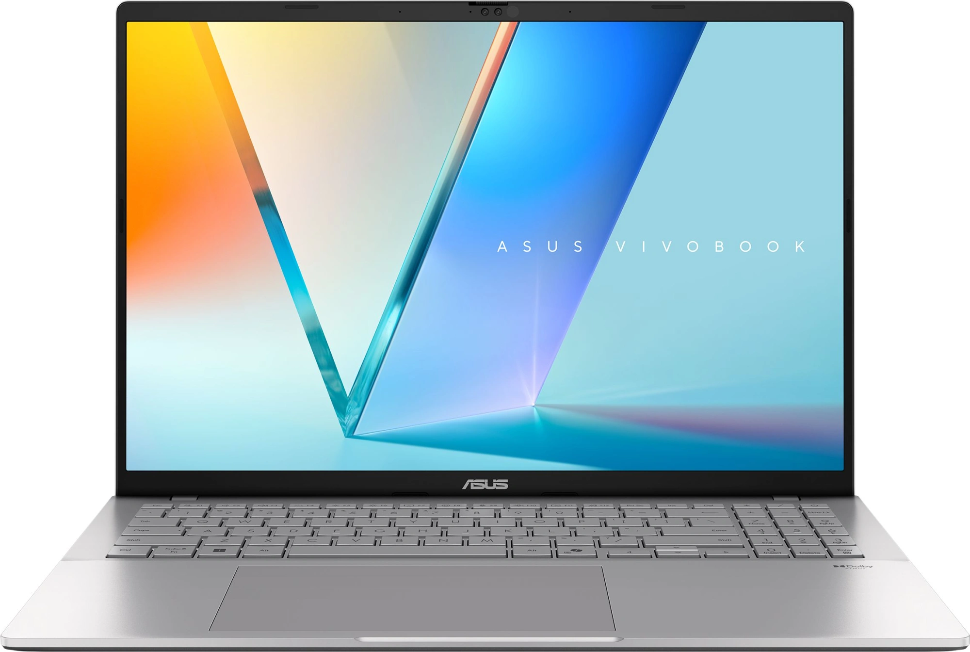 Ноутбук Asus VivoBook S16 S3607VA-RP105 Core 5 210H 16Gb SSD512Gb Intel UHD Graphics 16" IPS WUXGA (1920x1200) без ОС silver WiFi BT Cam (90NB1671-M007R0)