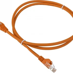 Патч-корд Lanmaster LAN-PC45/U6-0.5-OR UTP RJ-45 вил. кат.6 0.5м оранжевый LSZH