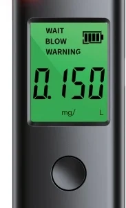 Алкотестер Sho-Me ALT-1500 электрохимический черный