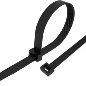 Стяжка пластиковая Rexant 87-0301 300x3.6мм (упак:100шт) нейлон внешний (-60/+85) черный