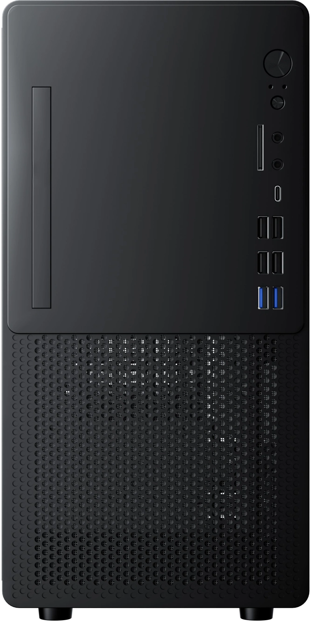 Корпус Accord ACC-U02B OFFICE черный без БП mATX 2xUSB2.0 2xUSB3.0 2xUSB3.1 audio