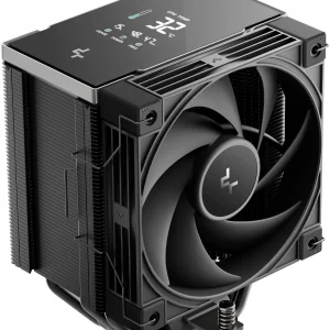 Устройство охлаждения(кулер) Deepcool AK700 Digital NYX Soc-AM5/AM4/1200/1700/1851 черный 4-pin 21-36dB Al+Cu LCD 280W 1252gr Ret (R-AK700-BKNNMN-GJD-1)
