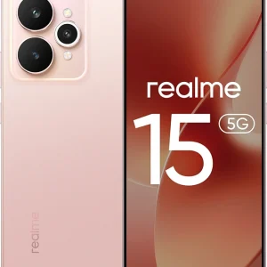 Смартфон Realme RMX5106 15 512Gb 12Gb розовый моноблок 3G 4G 6.78" 1264x2780 Android 15 50Mpix 802.11 a/b/g/n/ac/ax/be NFC GPS GSM900/1800 GSM1900