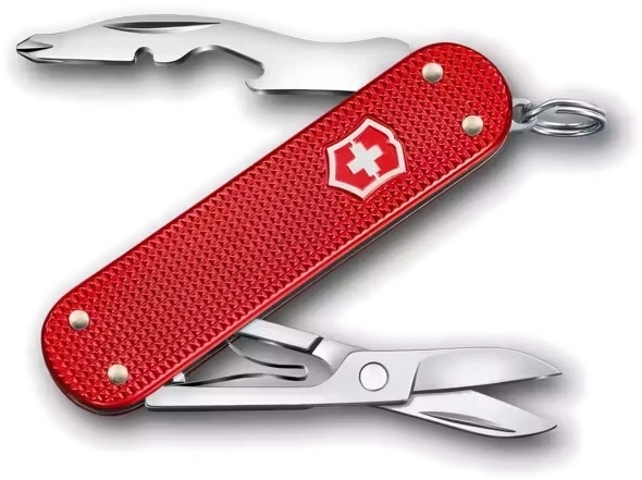 Мультитул Victorinox Companion S Alox (0.6261.20) 58мм 5функц. красный карт.коробка