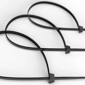 Стяжка пластиковая Cabeus GTOUT-250 250x3.6мм (упак:100шт) нейлон внешний (-40/+85) черный