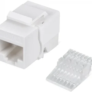 Модуль Cabeus KJ-RJ45-CAT.6-TOOLLESS информ. KeystoneRJ45 кат.6 UTP бел.