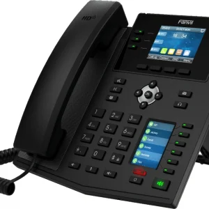 Телефон IP Fanvil X4U V2 черный