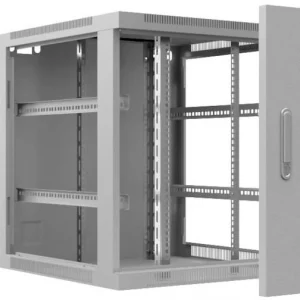 Шкаф коммутационный Cabeus (SH-05F-9U60/60M) настенный 9U 600x600мм пер.дв.металл 60кг серый 540мм 501мм 20 сталь