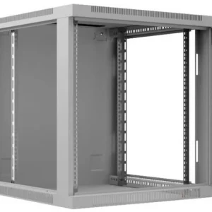 Шкаф коммутационный Cabeus (SH-05F-9U60/35) настенный 9U 600x350мм пер.дв.стекл 60кг серый 290мм 501мм IP20 сталь