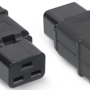 Вилка Cabeus IEC-320-C19 черный