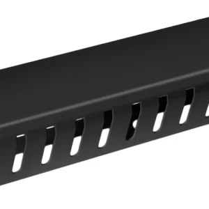 Кабельный органайзер горизонтальный Cabeus JB07-2U-BK гребенка 2U шир.:19" глуб.:64мм