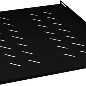 Полка стационарная Cabeus SH-J018-FC-800M-100KG-BK нагр.:100кг. 19" 600мм черный