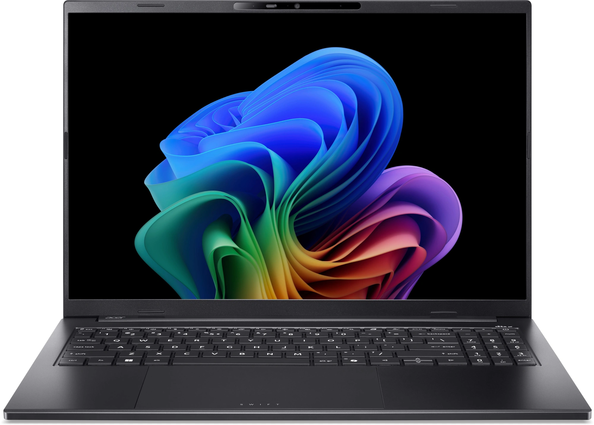 Ноутбук Acer Swift Go 16 SFG16-74-71W0 Core Ultra 7 258V 32Gb SSD1Tb Intel Arc 16" OLED WUXGA+ (2048x1280) без ОС black WiFi BT Cam (NX.JNMCD.003)