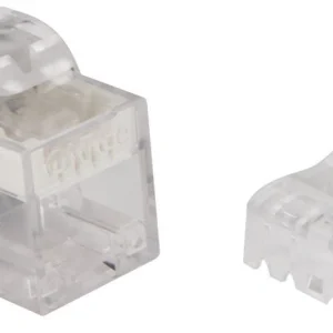 Модуль Lanmaster LAN-OKI45U5E/180 информ. KeystoneRJ45 кат.5E UTP бел.