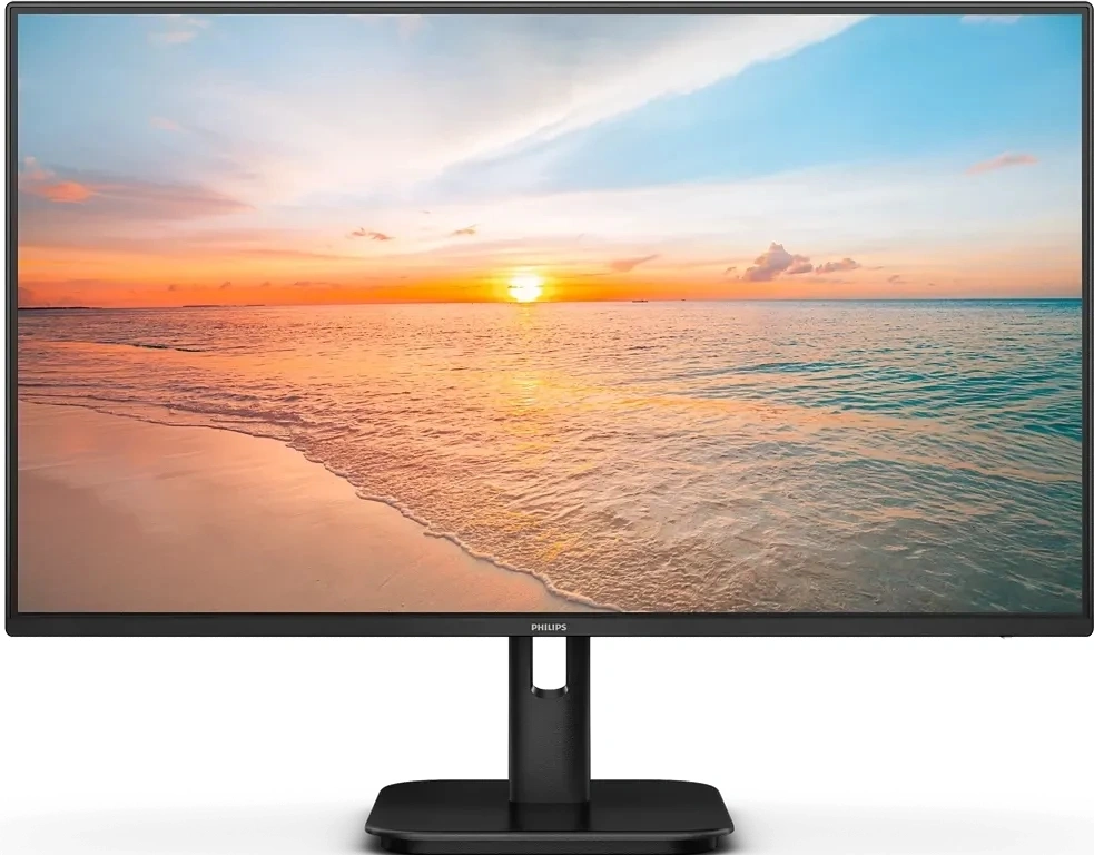 Монитор Philips 23.8" 24E1N2100D черный IPS LED 4ms 16:9 DVI HDMI матовая 1500:1 300cd 178гр/178гр 1920x1080 120Hz VGA FHD