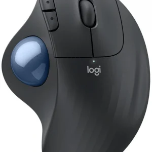 Трекбол Logitech M575S черный оптическая 2000dpi беспров. BT/Radio USB2.0 (910-007035)
