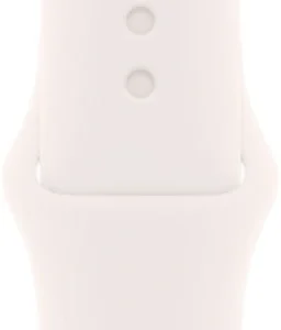 Смарт-часы Apple Watch Series 11 A3331 42мм OLED корп.розовое золото Sport Band рем.белый разм.брасл.:S/M (MEW24LW/A)