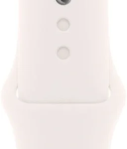 Смарт-часы Apple Watch Series 11 A3333 46мм OLED корп.розовое золото Sport Band рем.белый разм.брасл.:M/L (MEV74LW/A)