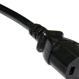 Шнур питания Lanmaster LAN-PP13/SHA-1.8-WH C13-Schuko проводник.:3x0.75мм2 1.8м 220В 10А черный