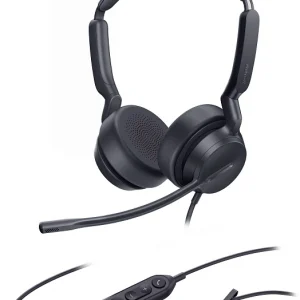 Гарнитура проводная Yealink UH42 SE Dual UC USB-C/A черный