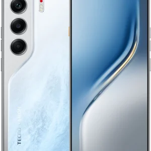 Смартфон Tecno Camon 40 128Gb 8Gb белый моноблок 3G 4G 2Sim 6.78" 1080x2436 Android 15 50Mpix 802.11 a/b/g/n/ac NFC GPS GSM900/1800 GSM1900 Protect FM microSD max1024Gb