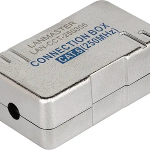 Соединитель Lanmaster LAN-CNB-STP6 (упак.:1шт) 1м белый