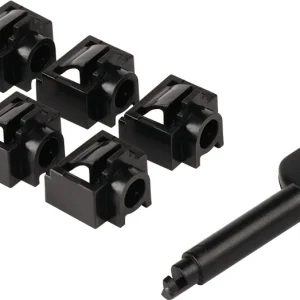 Блокиратор Lanmaster LAN-SEC45-PL-SET-BK (упак.:6шт) 6м черный