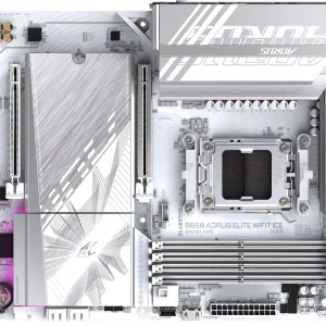 Материнская плата Gigabyte B850 AORUS ELITE WIFI7 ICE Socket AM5 AMD B850 4xDDR5 ATX AC`97 8ch(7.1) 2.5Gg RAID+DP