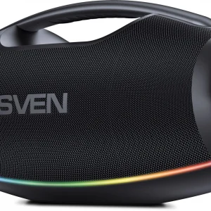 Колонка порт. Sven АС PS-990 черный 180W Mono BT/3.5Jack 5200mAh (без.бат) (SV-022891)