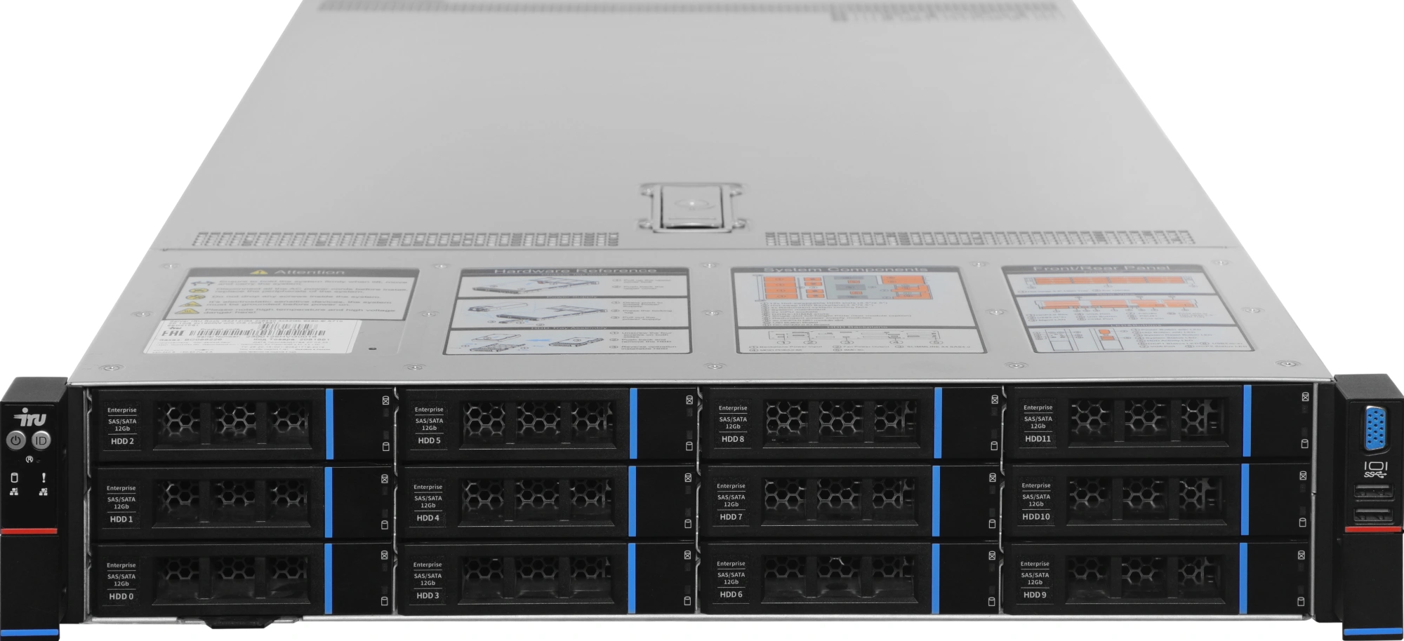 Сервер IRU Rock g2212ag4 2x9554 4x64Gb 9361-8I SGL 2x2200W w/o OS (2146473)