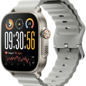 Смарт-часы Realme Watch 5 1.97" AMOLED корп.серебристый рем.серебристый (RMW2501)