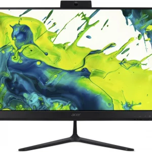 Моноблок Acer Aspire C24-2 23.8" Full HD i3 1305U (1.6) 16Gb SSD512Gb UHDG CR FreeDOS GbitEth WiFi BT 65W клавиатура мышь Cam черный 1920x1080
