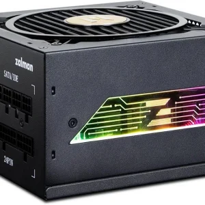 Блок питания Zalman ATX 1000W ZM1000-TMX2 VIEW Gen.5 80+ gold 24pin APFC 120mm fan 12xSATA Cab Manag RTL