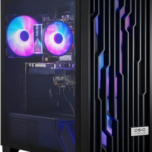 ПК Osio CyberLine B59i i5 12400F (2.5) 32Gb SSD1Tb RTX3050 6Gb без ОС GbitEth 550W черный (С59I-002B)