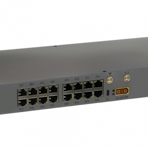 Коммутатор / Torus S1-A-G-B01-S10G02-E01G16-A00B00P00T/DC/L / Коммутатор/ L3 управляемый коммутатор TORUS S1-1-16L, 24х10/100/1000 Mbps RJ45, 2x 10 GbE SFP+ , LTE (wideband) CAT9, 4 eSIM, Консольный порт USB Type C, 16к MAC-адресов, 1 встроенный БП, AC 90–260 В, 50–60 Гц DC 36-57 B