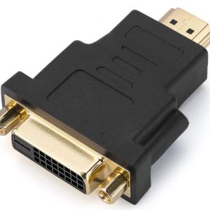 Переходник / GoPower 00-00032062 / Переходник/ Переходник GoPower HDMI (m)-DVI-D (f) черный Premium Zip-Lock c подвесом (1/250)