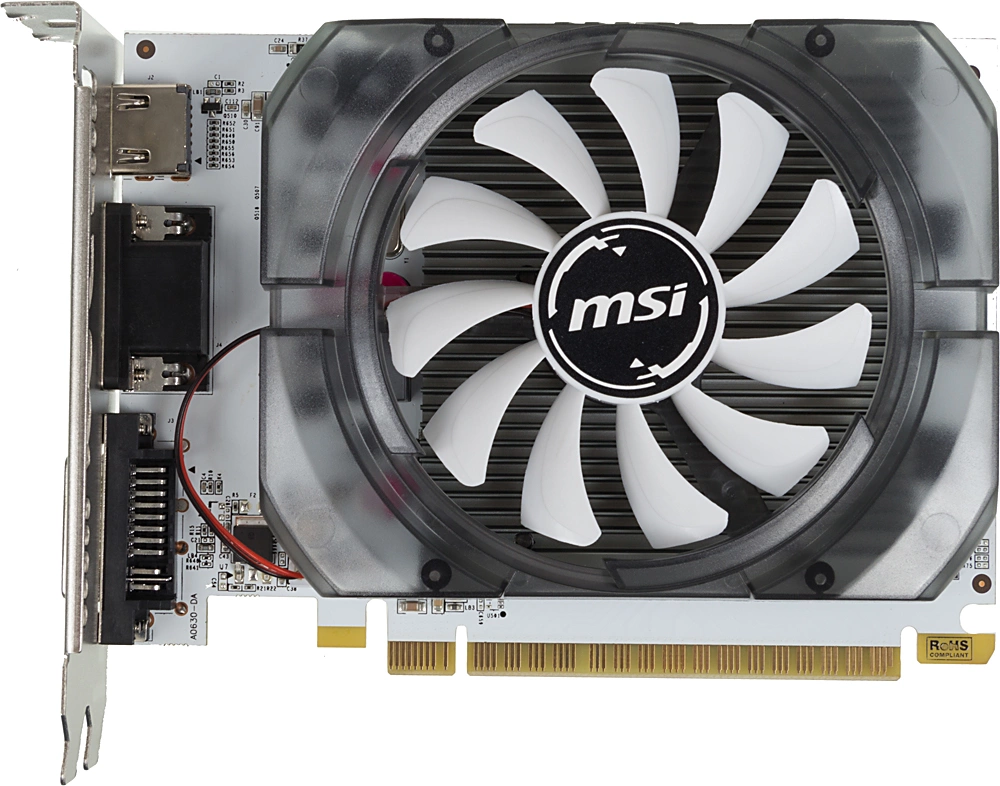 Видеокарта MSI PCI-E 2.0 N730-4GD3V2 NVIDIA GeForce GT 730 4Gb 128bit DDR3 700/1000 DVIx1 HDMIx1 CRTx1 HDCP Ret