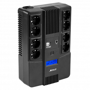 8933 ИБП SKAT-UPS 800-AID-IN-1x9-8 220В 480Вт, LCD, АКБ 1x 9Ач, line interactive, мод.синус, 8хSchuko,2xUS / Бастион SKAT-UPS 800-AID-IN-1X9-8 / 8933 ИБП SKAT-UPS 800-AID-IN-1x9-8 220В 480Вт, LCD, АКБ 1x 9Ач, line interactive, мод.синус, 8хSchuko,2xUS