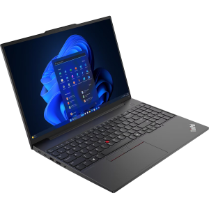 Ноутбук / Lenovo 21M5S0J500 / Ноутбук/ Lenovo ThinkPad E16 G2 16" (1920x1200) IPS, Ryzen 5 7535HS, 16GB DDR5,512GB SSD, AMD Radeon, FHD Cam, RTL8852BE,FPR,3 Cell 47Whr, BKLT KB ENG, No OS, 1Y ( EN_kbd , 3pin cable)