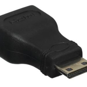 Переходник / GoPower 00-00032059 / Переходник/ Переходник GoPower HDMI (f)-miniHDMI (m) ver.1.4 черный Premium Zip-Lock c подвесом (1/500)