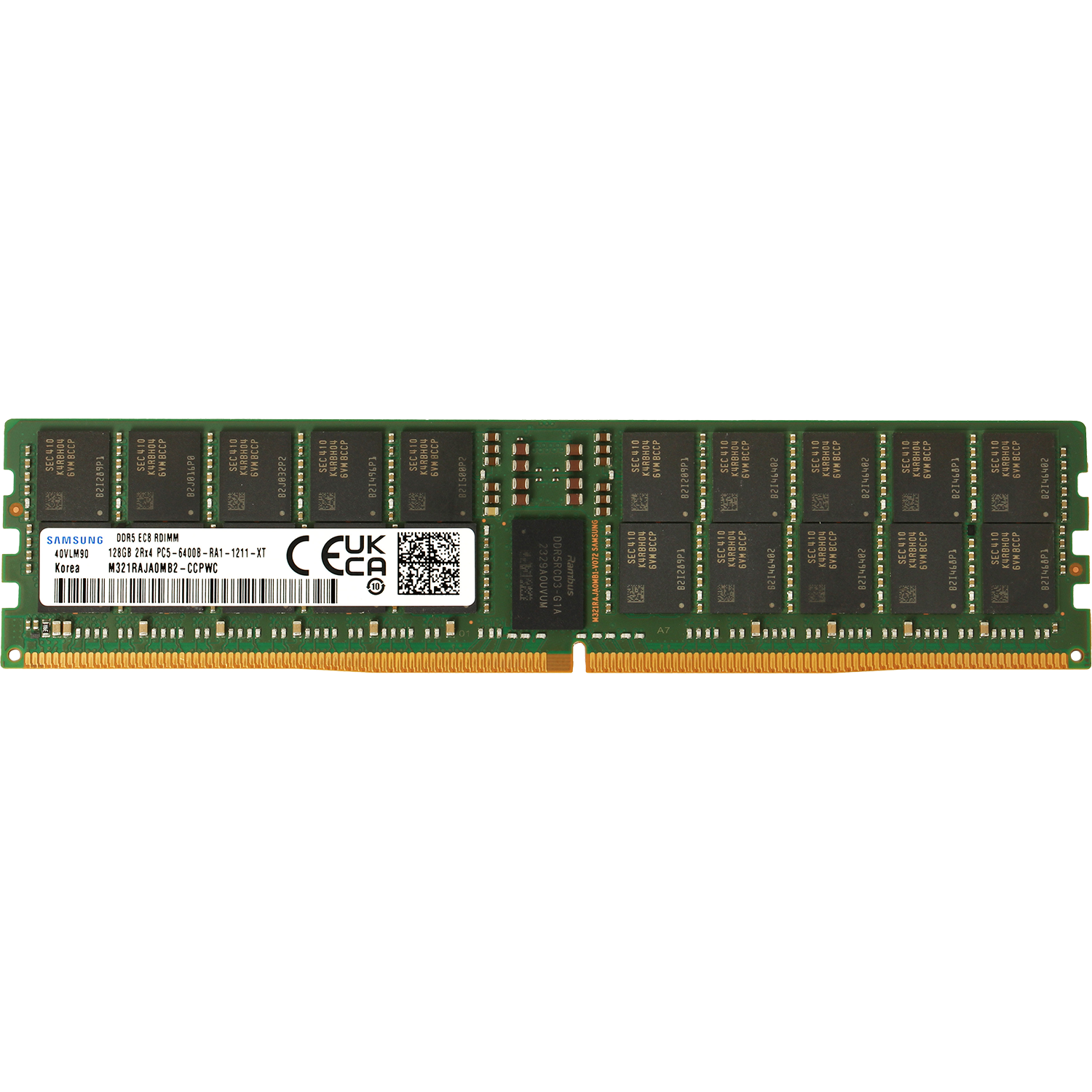 Память оперативная / Samsung Electronics M321RAJA0MB2-CCPWC / Память оперативная/ Samsung DDR5 128GB RDIMM 6400