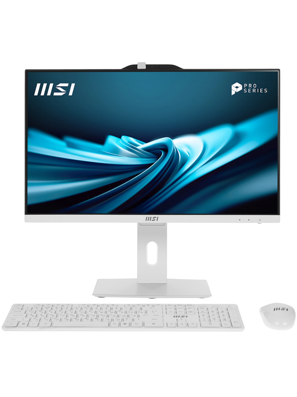 Моноблок / MSI 9S6-AE0622-846 / MSI PRO AP242P 14M-684XRU 23.8"(1920x1080 IPS)/Intel Core i5 14400(2.5Ghz)/8192Mb/512PCISSDGb/noDVD/IntIntel UHD Graphics 730/Cam/BT/WiFi/-/war 1y/White/noOS + Wireless KB+M