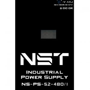 Промышленный блок питания / New System Technologies NS-PS-52-480/I / Промышленный блок питания/ Промышленный блок питания DC52V, 480W. Выходной ток до 9,2A. Регулировка выходного напряжения в диапазоне DC50-57V Диапазон входных напряжений AC100-265V. Цифровой индикатор выходного напряжения и тока. Защита от короткого замыкания, перенапряжения и перегрузки. Конвекционная система охлаждения. Монтаж на DIN-рейку. Размеры (ШxВxГ) 152 x 73 x 115 мм. Рабочая температура -40...+80°C.