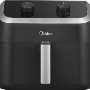Аэрогриль Midea / Midea MAF-TN85WK / Аэрогриль Midea/ Аэрогриль Midea, мощность 2200 Вт, объем 8.5 л, таймер на 60 минут с автоматическим отключением, антипригарное покрытие, температура до 200 градусов, цвет черный
