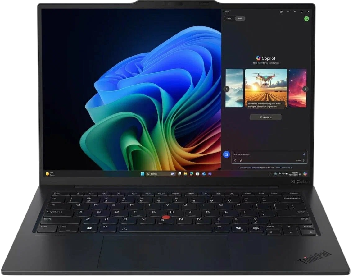 Ноутбук / Lenovo 21NS0013US / Ноутбук/ Lenovo ThinkPad X1 Carbon G13, 14" (2880x1800) OLED, Ultra 7 258V 32gb, 2TB SSD, Intel Arc Graphics, Intel Wi-Fi 7 BE201 2x2 BE vProBT 5.4, CAM 1080P RGB+IR, 57Wh, BKLT KB US-ENG, W11 Pro, 1Y (EN_kbd , 2pin cable)